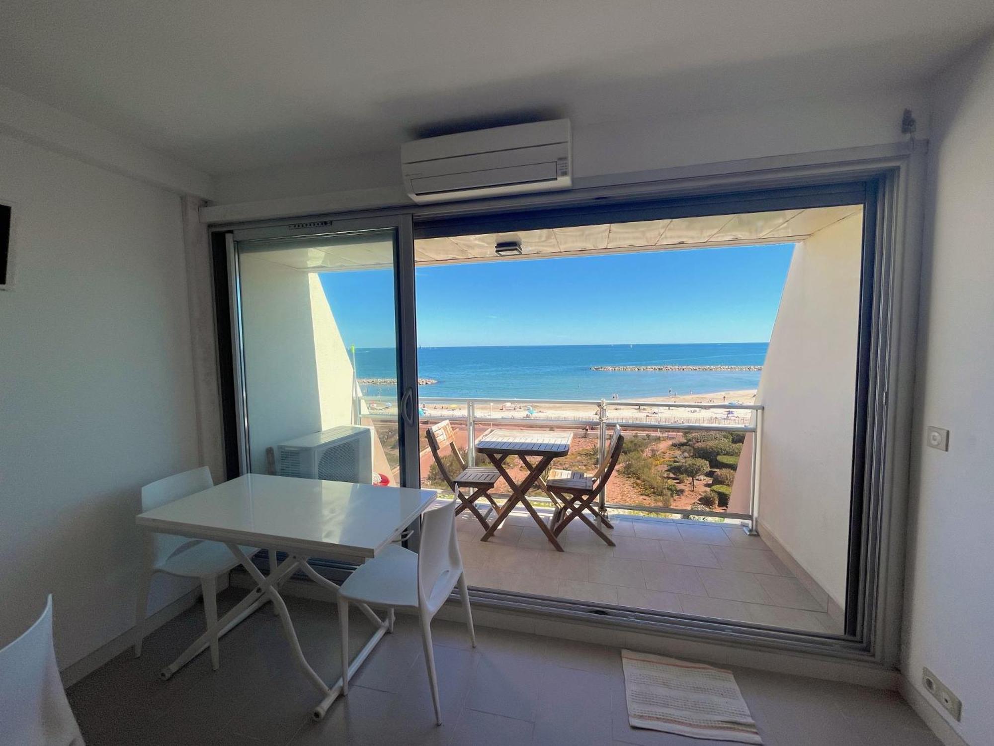 Front De Mer T2 Palavas Les Flots Direct Plage Kültér fotó
