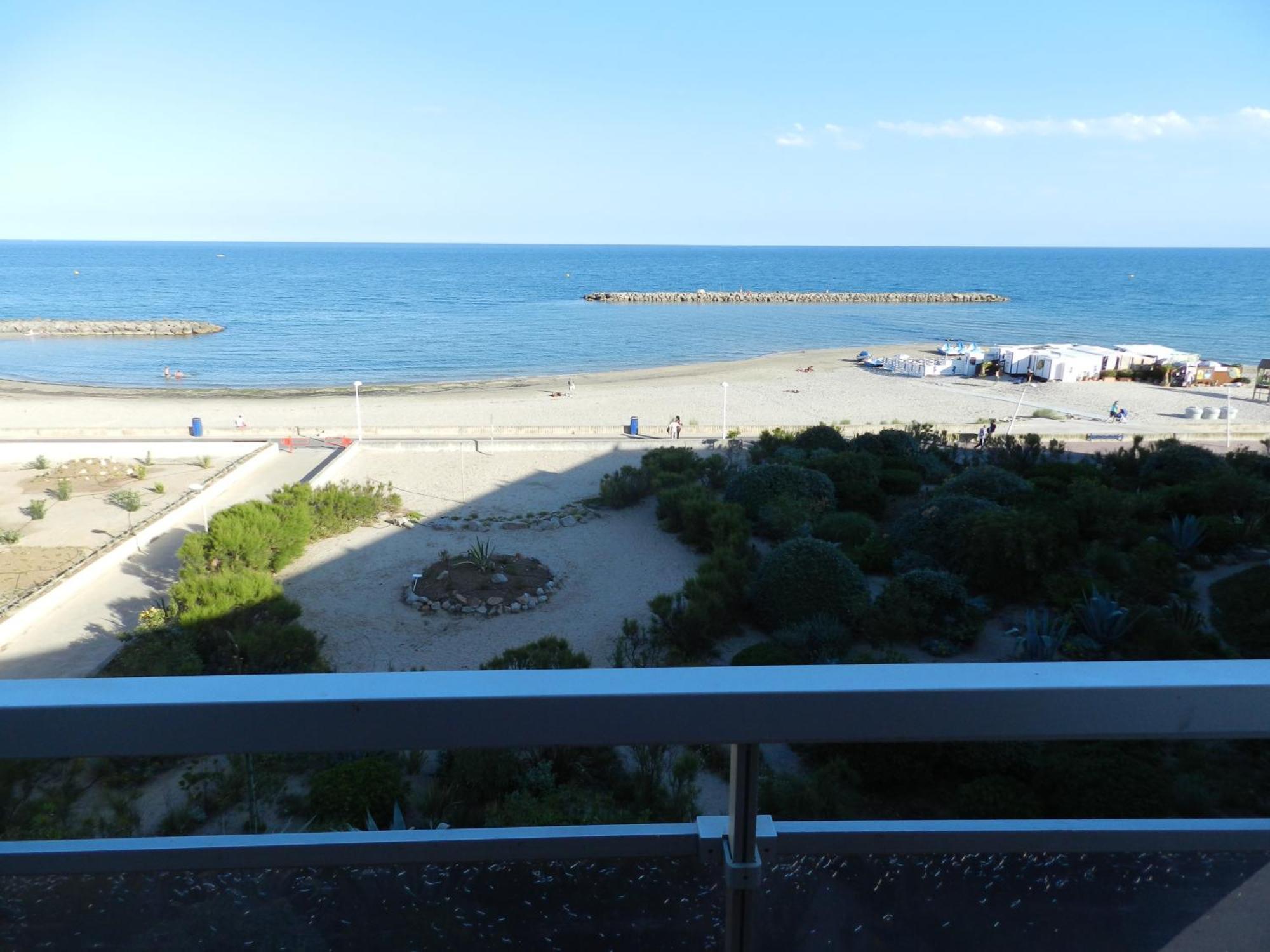 Front De Mer T2 Palavas Les Flots Direct Plage Kültér fotó